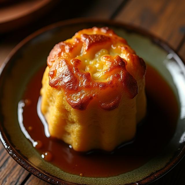 Yorkshire pudding with gravy